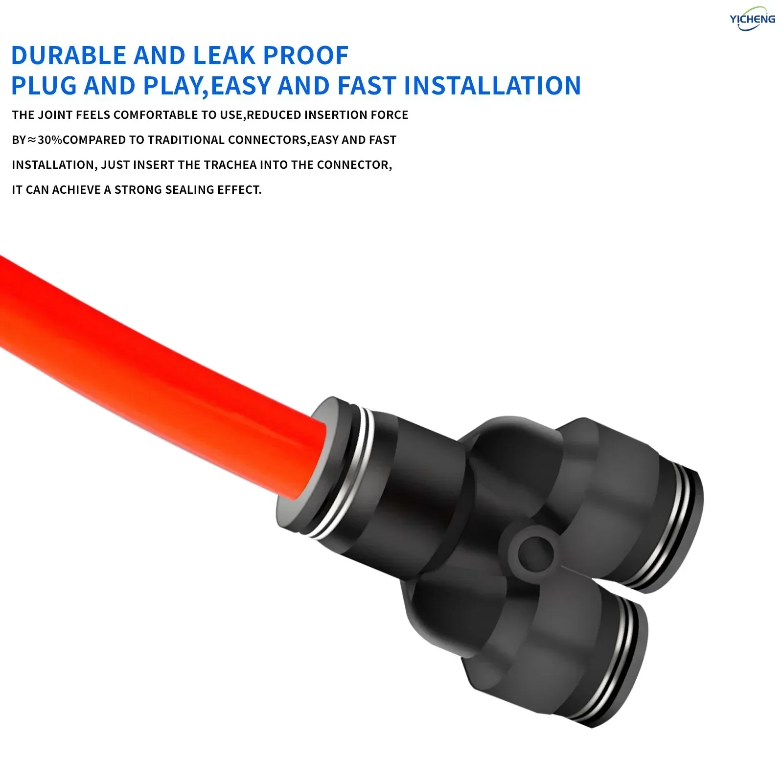 10MM ID Hose Connector Y Split - Push Fit Connector incelemesi ve fiyatı