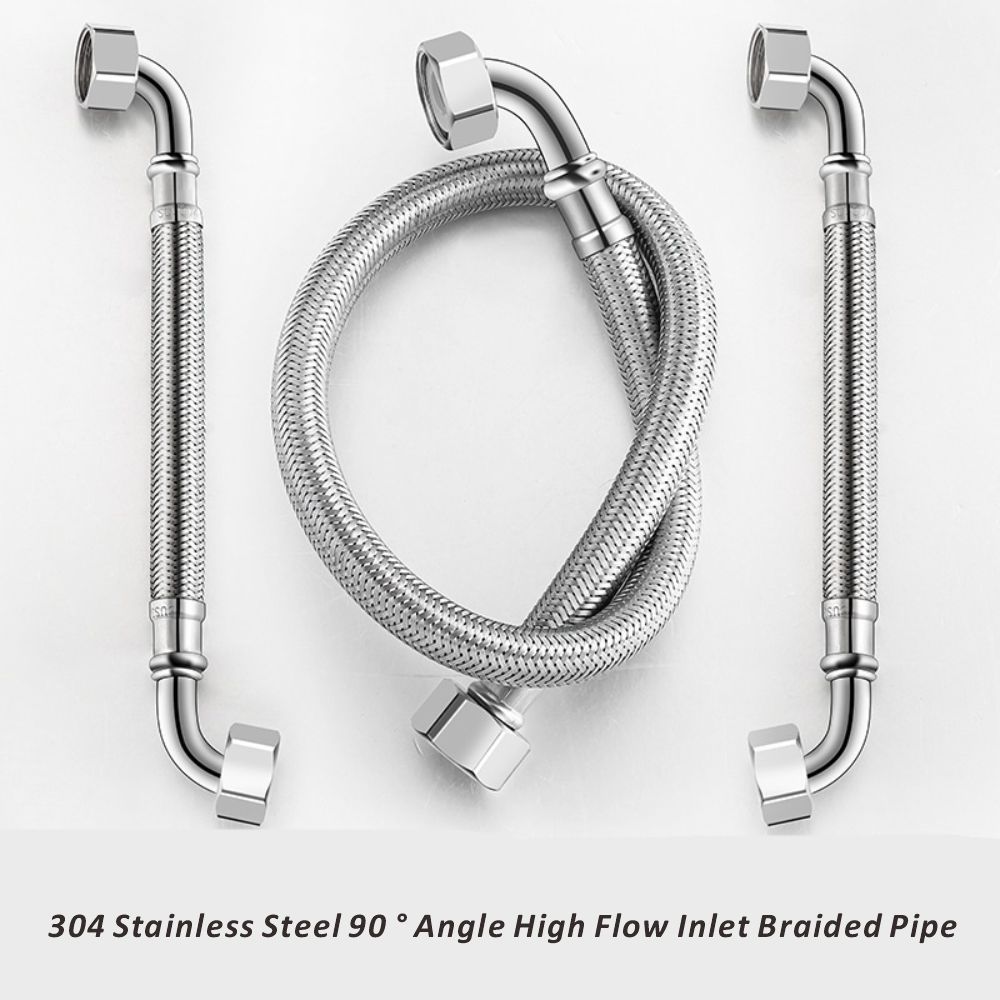 New 90° Bend Pipe Pipe Toilet  - Flexible Hose Braided incelemesi ve fiyatı