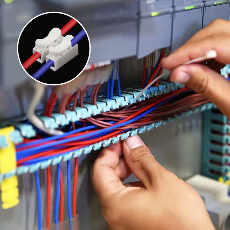 50pcs Push Quick Wire Cable CH - Push Fit Connector incelemesi ve fiyatı