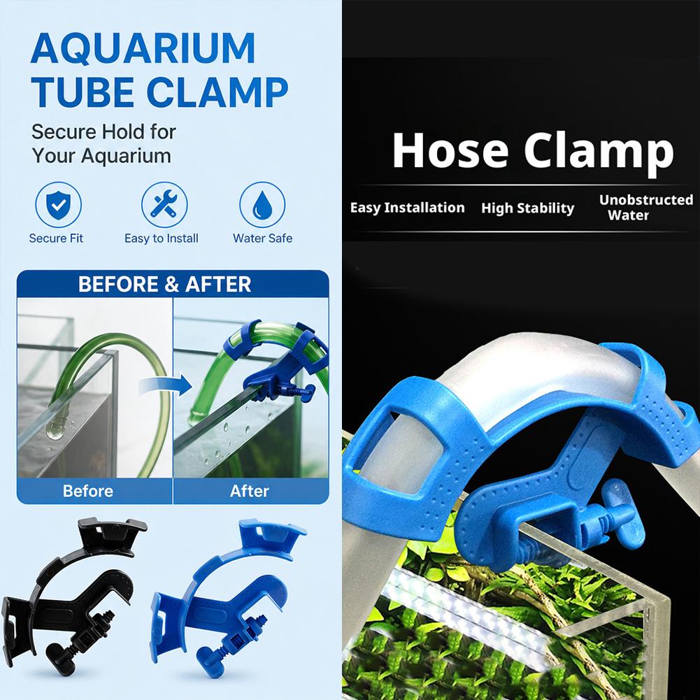 New Aquarium Filtration Holder - Plastic Pipe Clip incelemesi ve fiyatı