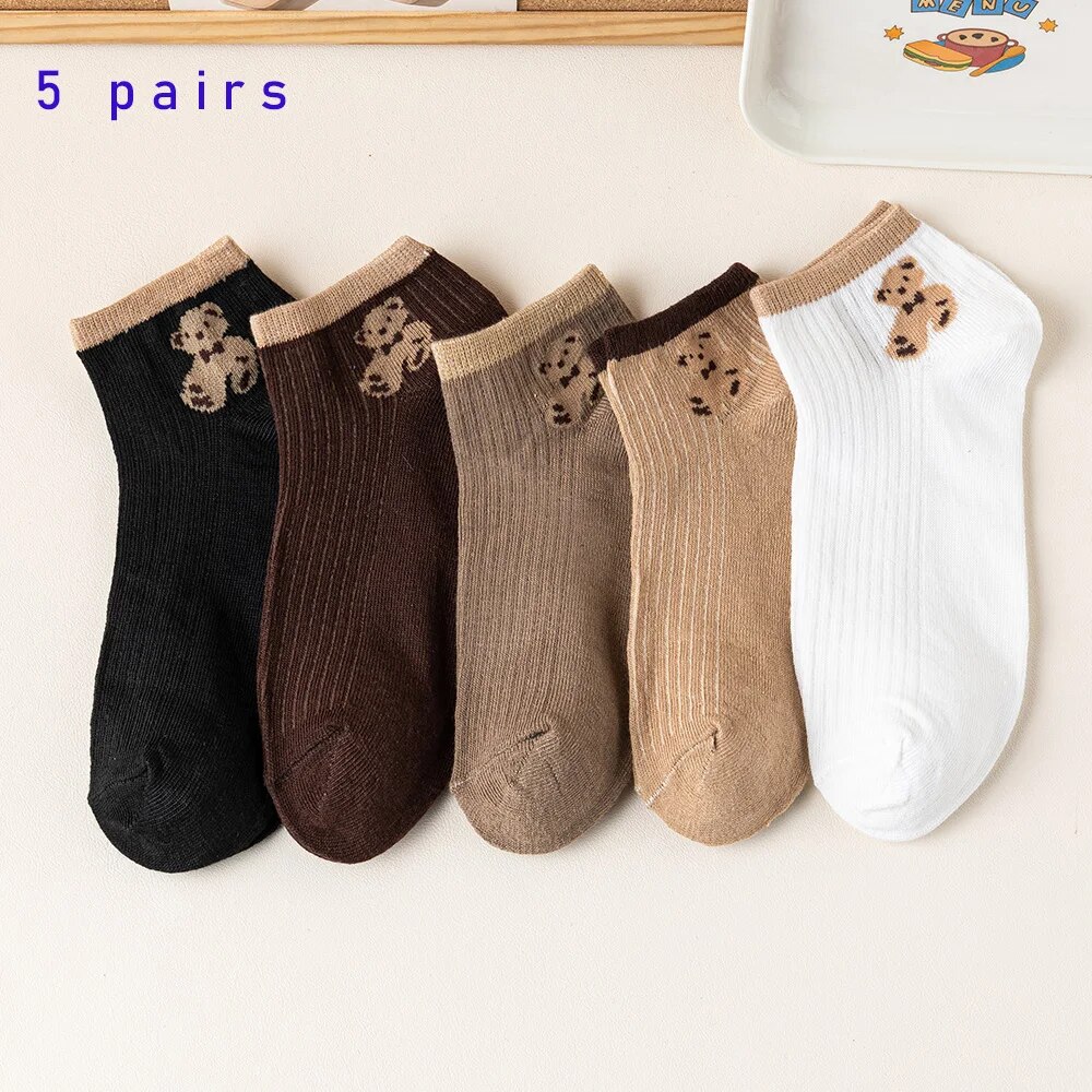 5 Pairs of Cute Teddy Bear WOM - Pipe Bending Spring incelemesi ve fiyatı