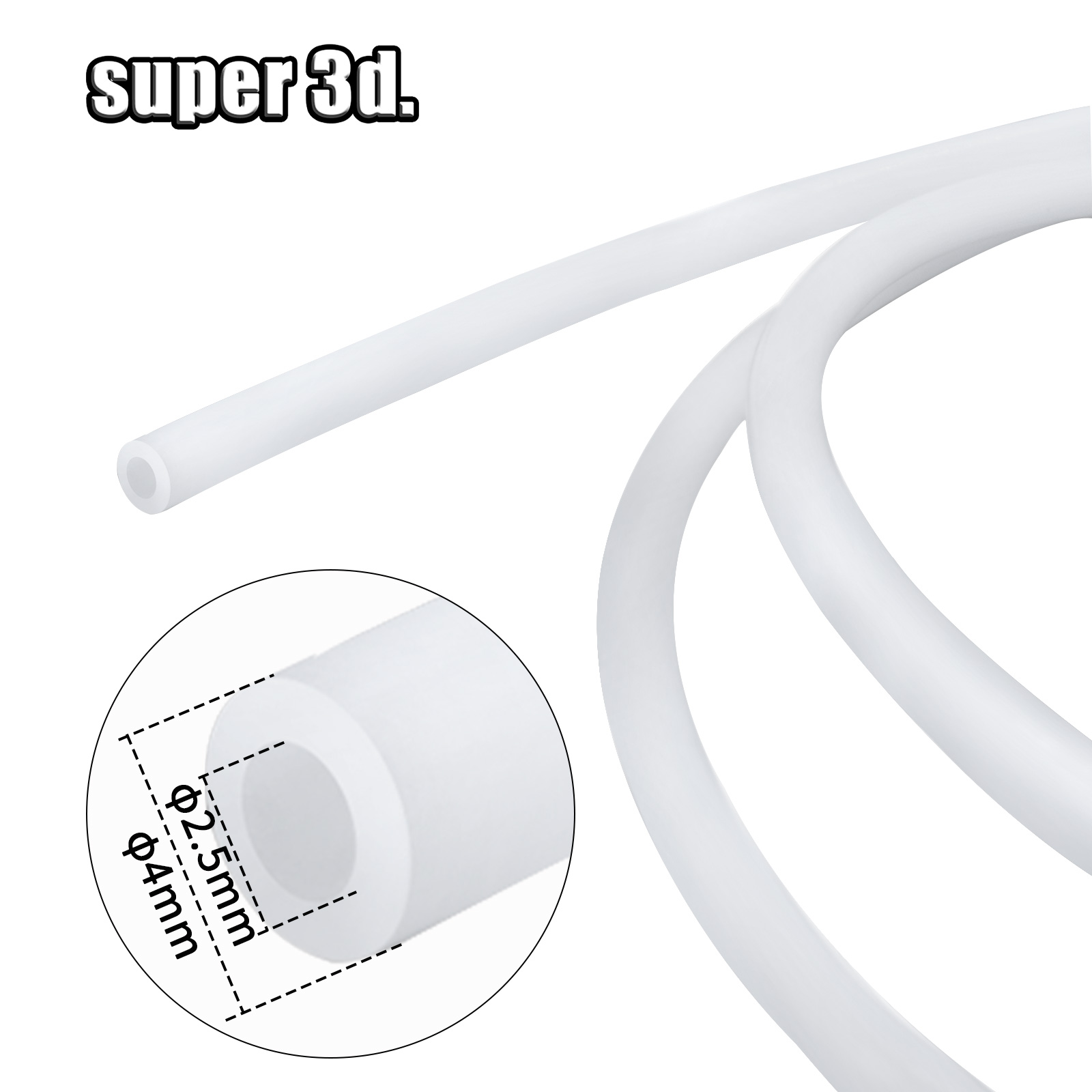 1/2/50M Bambu Lab PTFE Tube ID - Ptfe Tape Thread incelemesi ve fiyatı