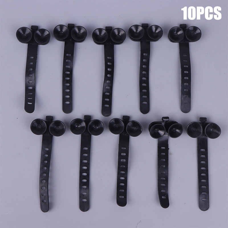 10Pcs/set Fish Tank Tie Suctio - Plastic Pipe Clip incelemesi ve fiyatı
