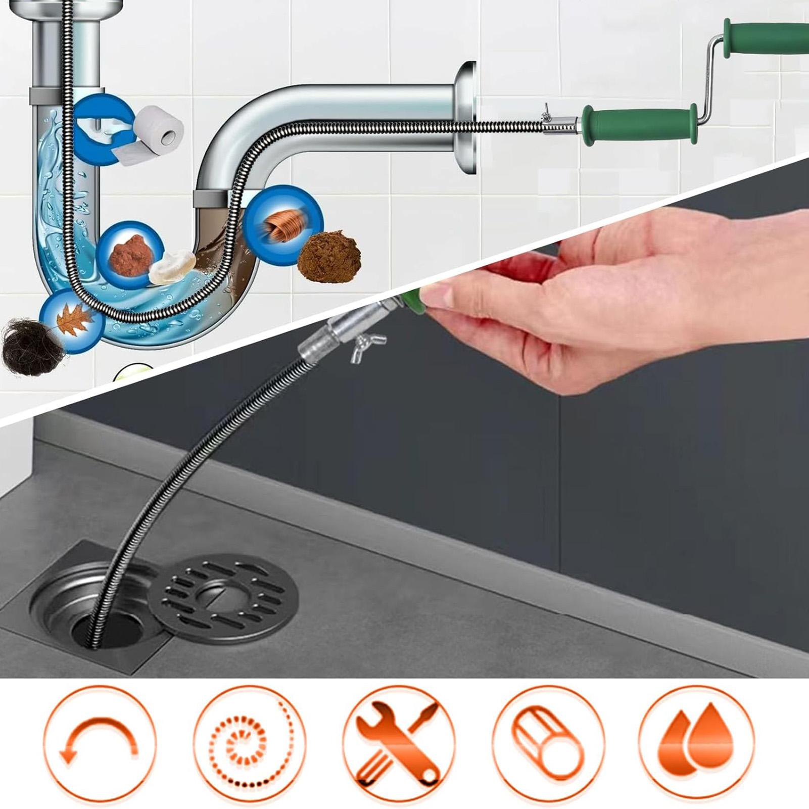 Drain Snake 4M Flexible Pipe U - Drain Snake Flexible incelemesi ve fiyatı