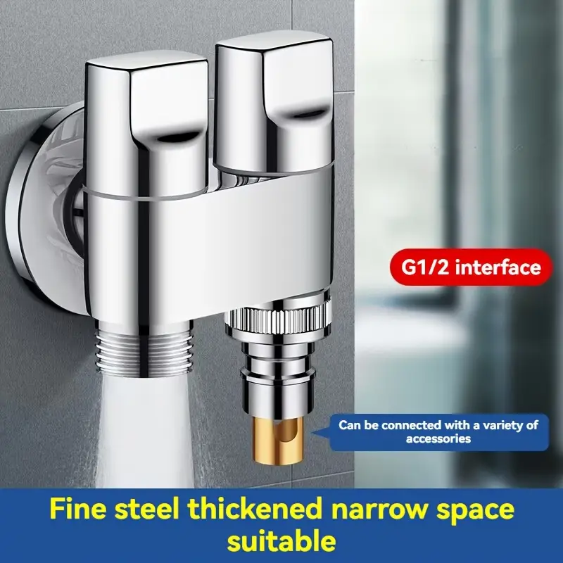 Stainless steel double outlet  - Toilet Fill Valve incelemesi ve fiyatı