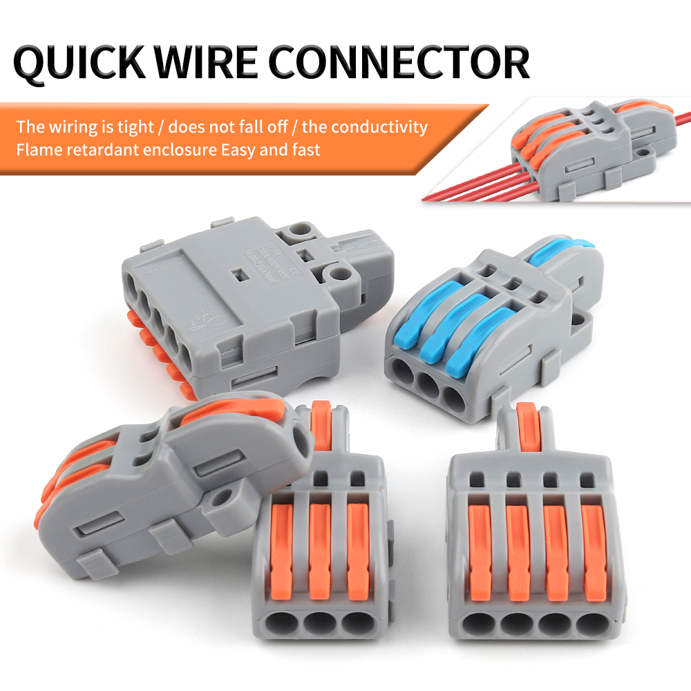 10/100PCS Electrical Cable Con - Push Fit Connector incelemesi ve fiyatı
