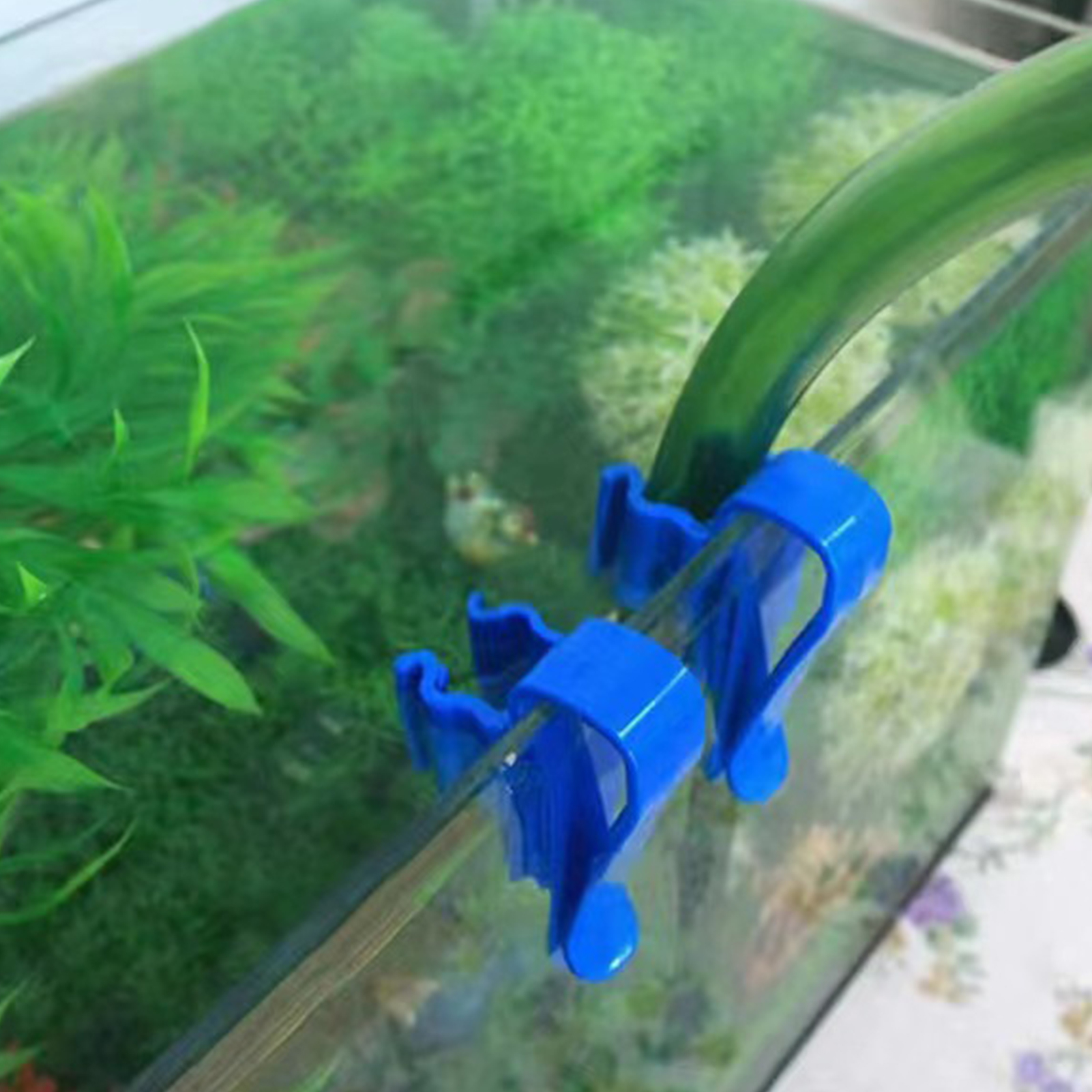 Aquarium Tube Holder Clip Fish - Plastic Pipe Clip incelemesi ve fiyatı
