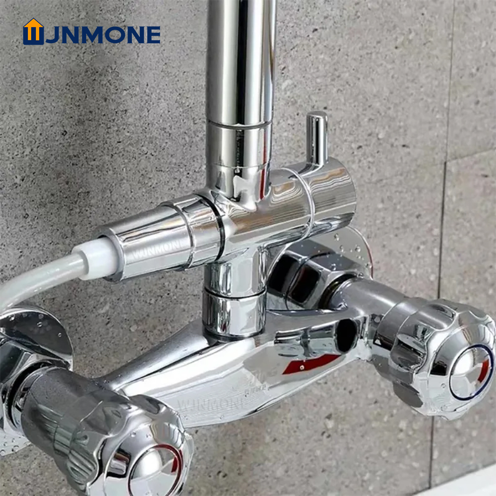 Black Silver 3 Way T-Adapter D - Shower Valve Cartridge incelemesi ve fiyatı