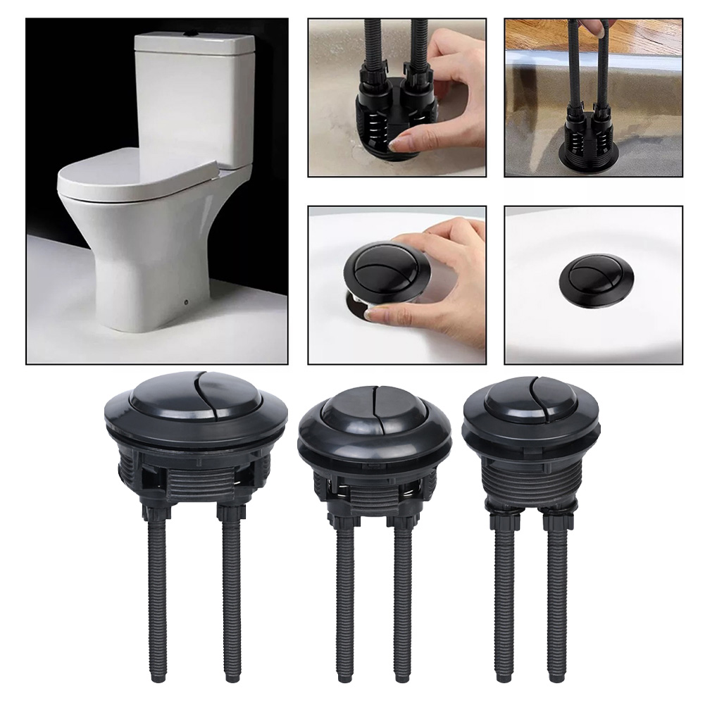 Black Toilet Flush Button 38mm - Toilet Fill Valve incelemesi ve fiyatı