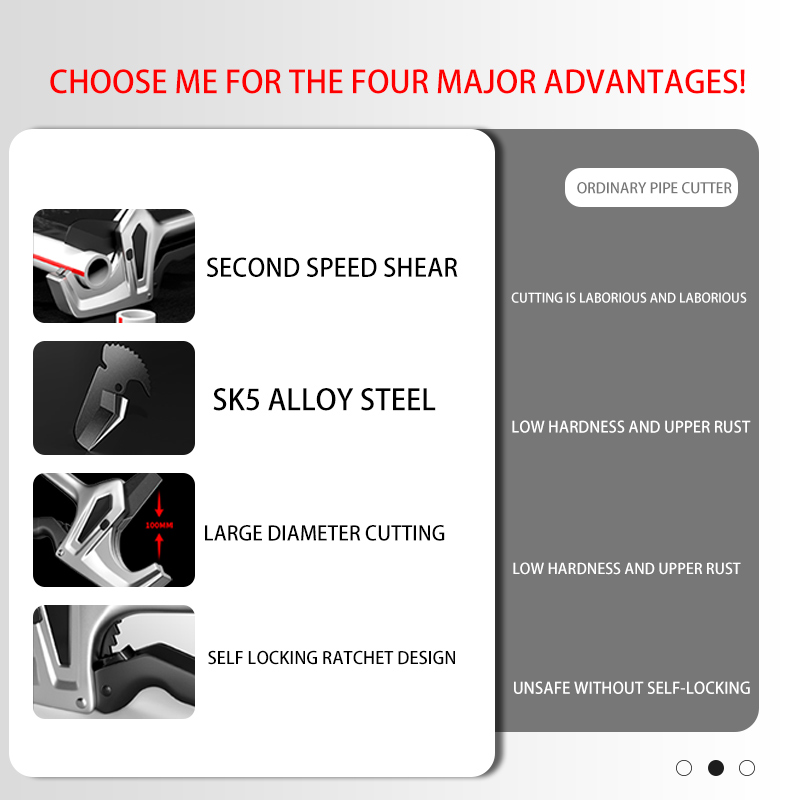 PPR Scissors, Professional Pip - Pipe Cutter Ratchet incelemesi ve fiyatı