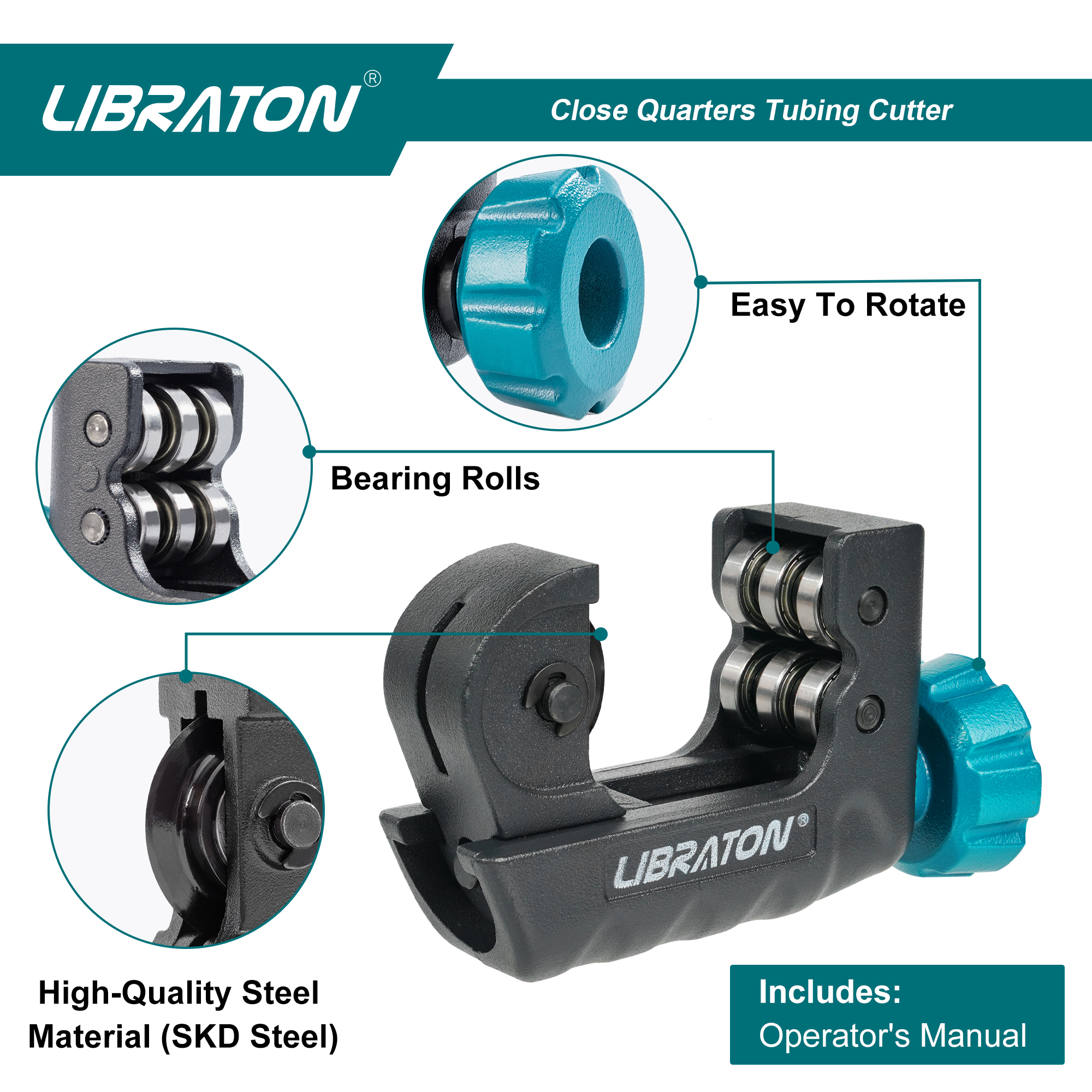Libraton Tubing Cutter 4mm to  - Pipe Cutter Ratchet incelemesi ve fiyatı