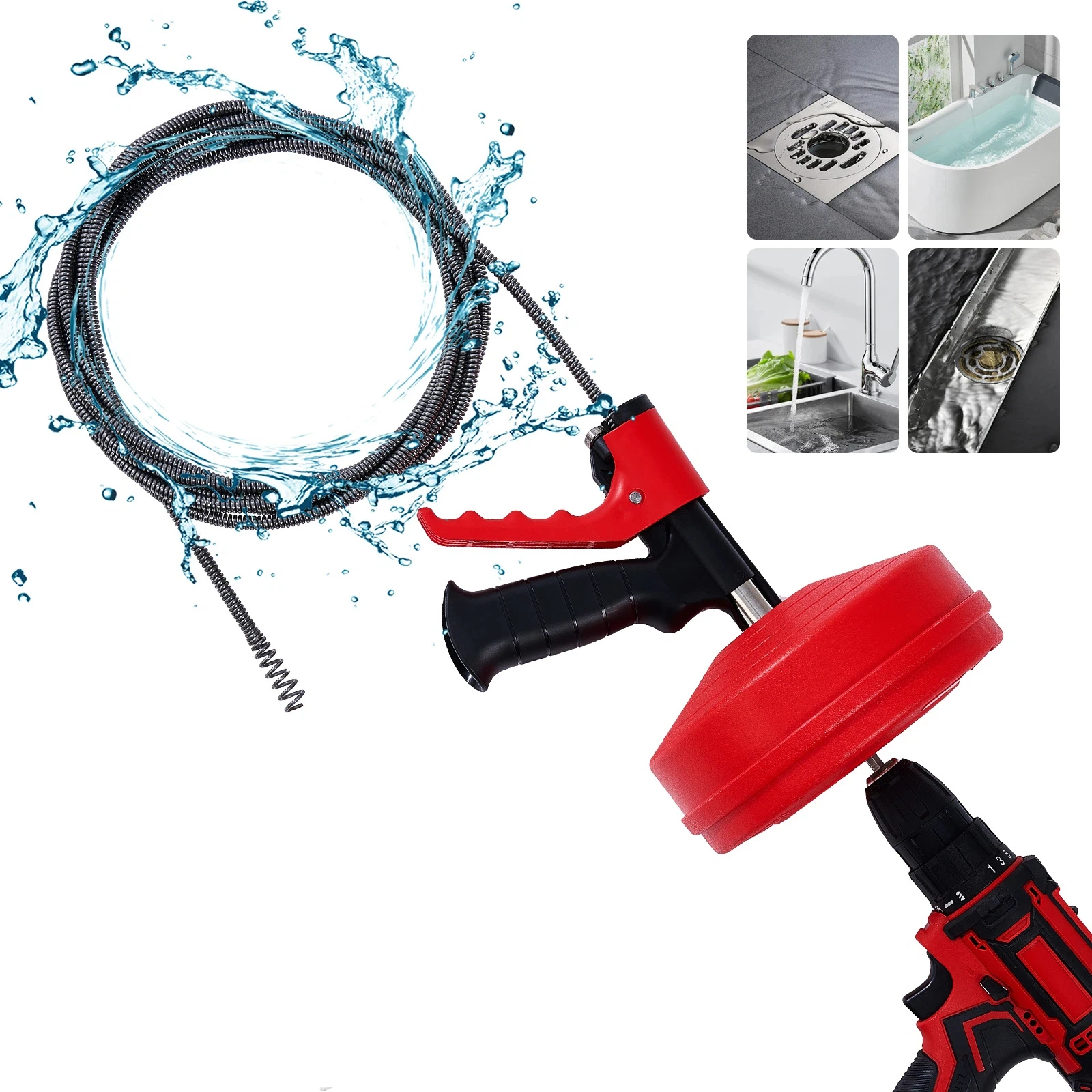 Professional Drain Snake Auger - Drain Snake Flexible incelemesi ve fiyatı