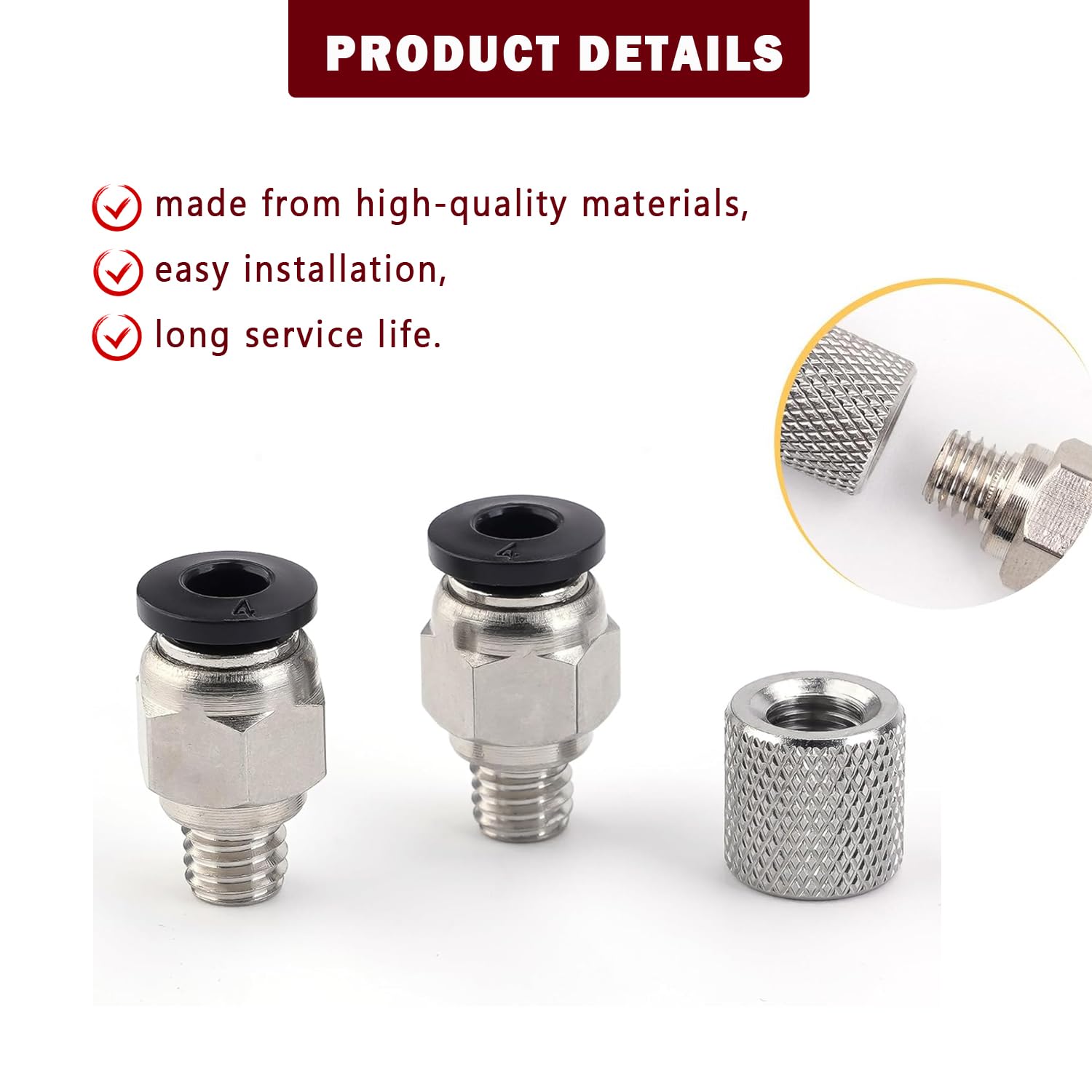 Upgrade PTFE Tube Connector St - Ptfe Tape Thread incelemesi ve fiyatı