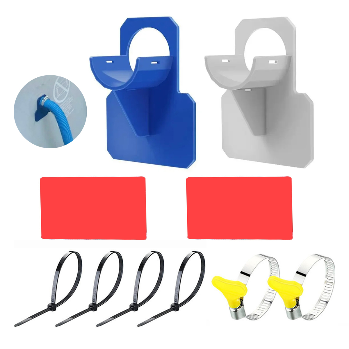 1 Set Swimming Pool Pipe Fixin - Plastic Pipe Clip incelemesi ve fiyatı
