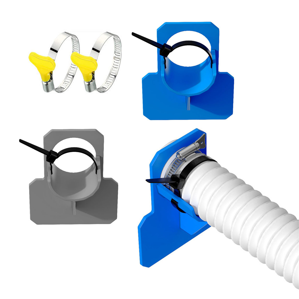 1 Set Swimming Pool Pipe Fixin - Plastic Pipe Clip incelemesi ve fiyatı