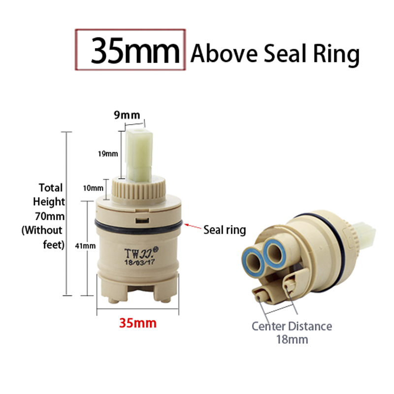 Tap Mixing High spool Valve 35 - Basin Mixer Cartridge incelemesi ve fiyatı