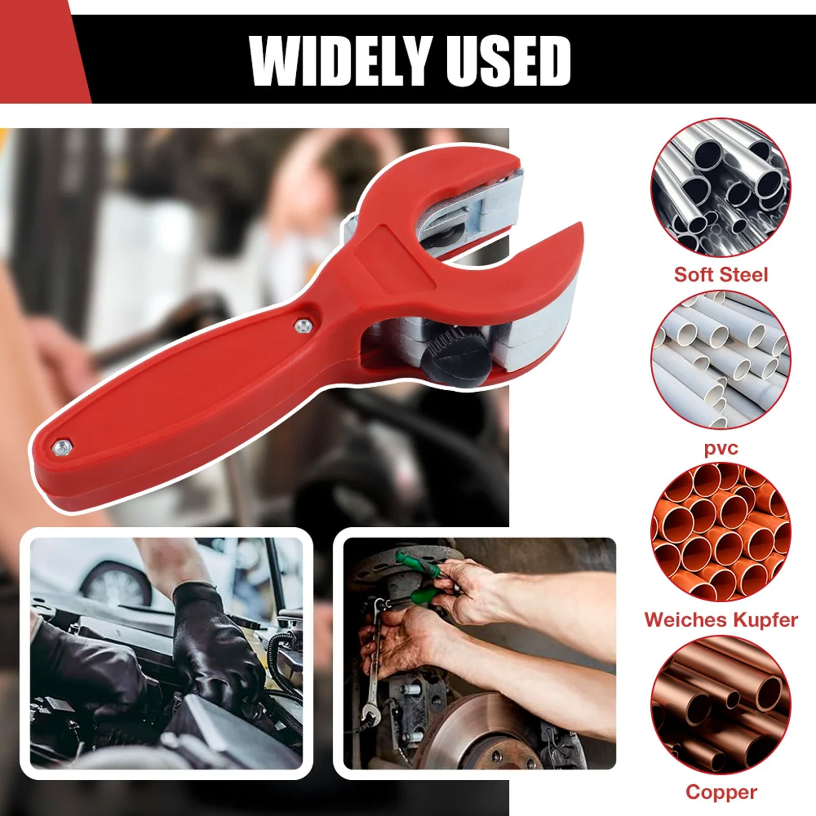 Ratcheting Tubing Cutter Air C - Pipe Cutter Ratchet incelemesi ve fiyatı