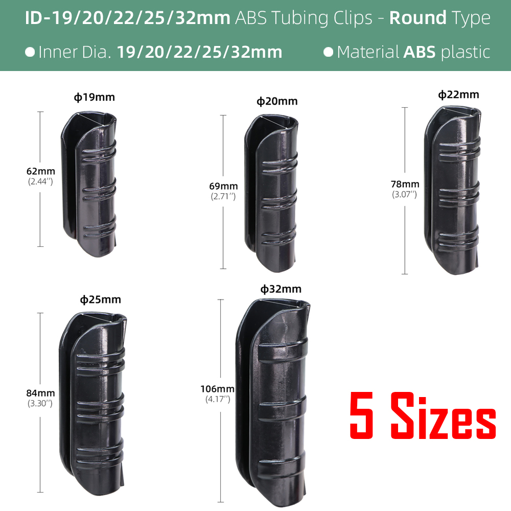 30PCS 19/20/22/25/32MM Garden  - Plastic Pipe Clip incelemesi ve fiyatı