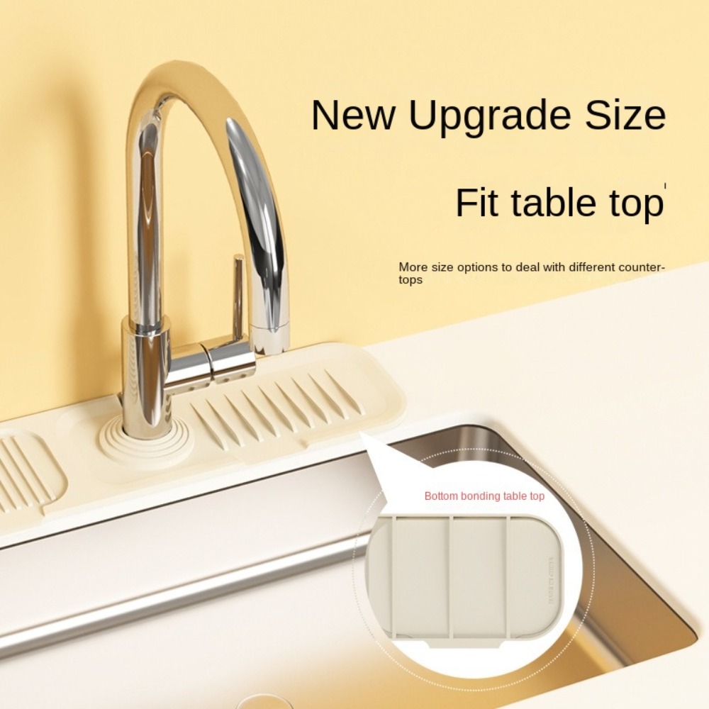Portable Silicone Faucet Mat 3 - Silicone Tap Washer incelemesi ve fiyatı