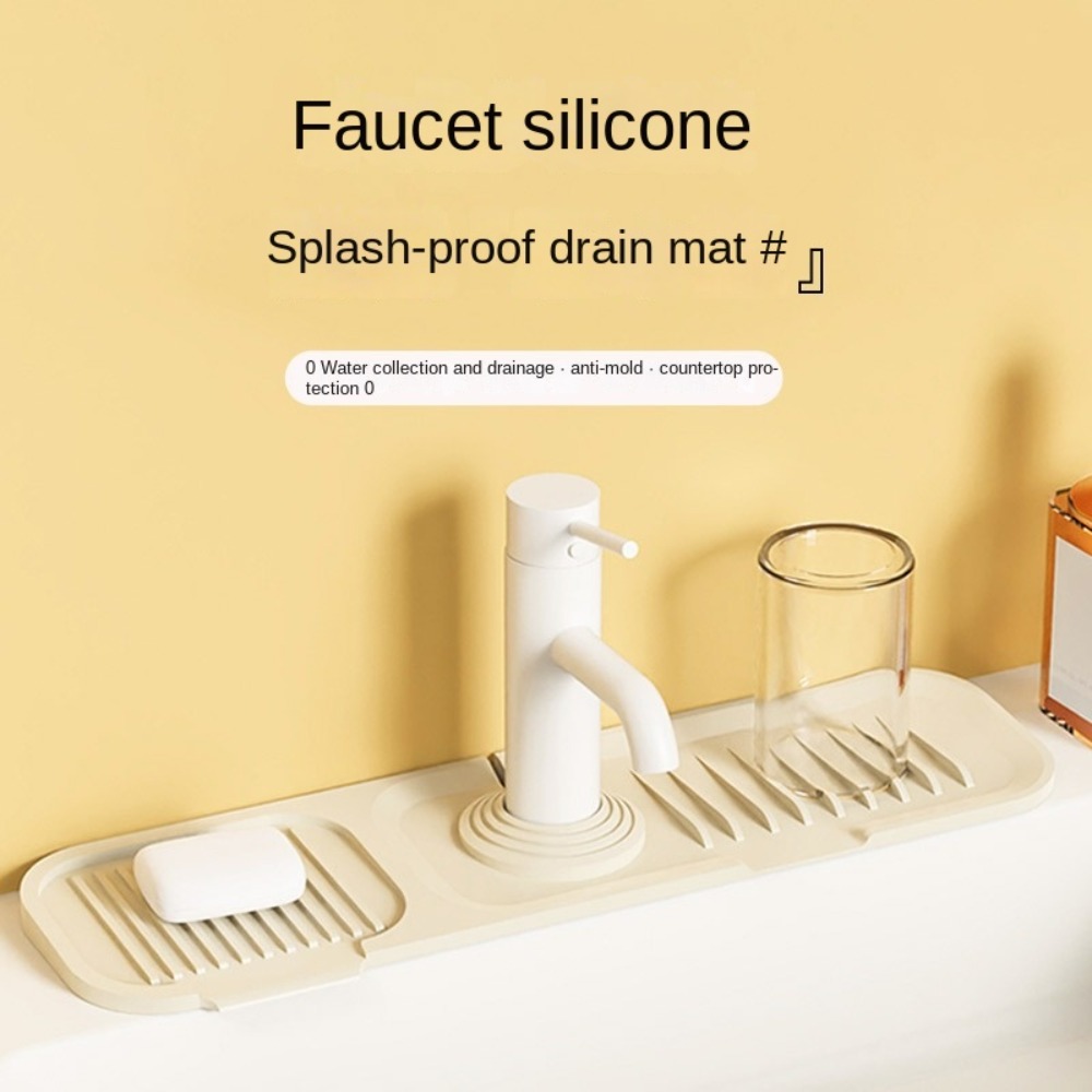 Portable Silicone Faucet Mat 3 - Silicone Tap Washer incelemesi ve fiyatı