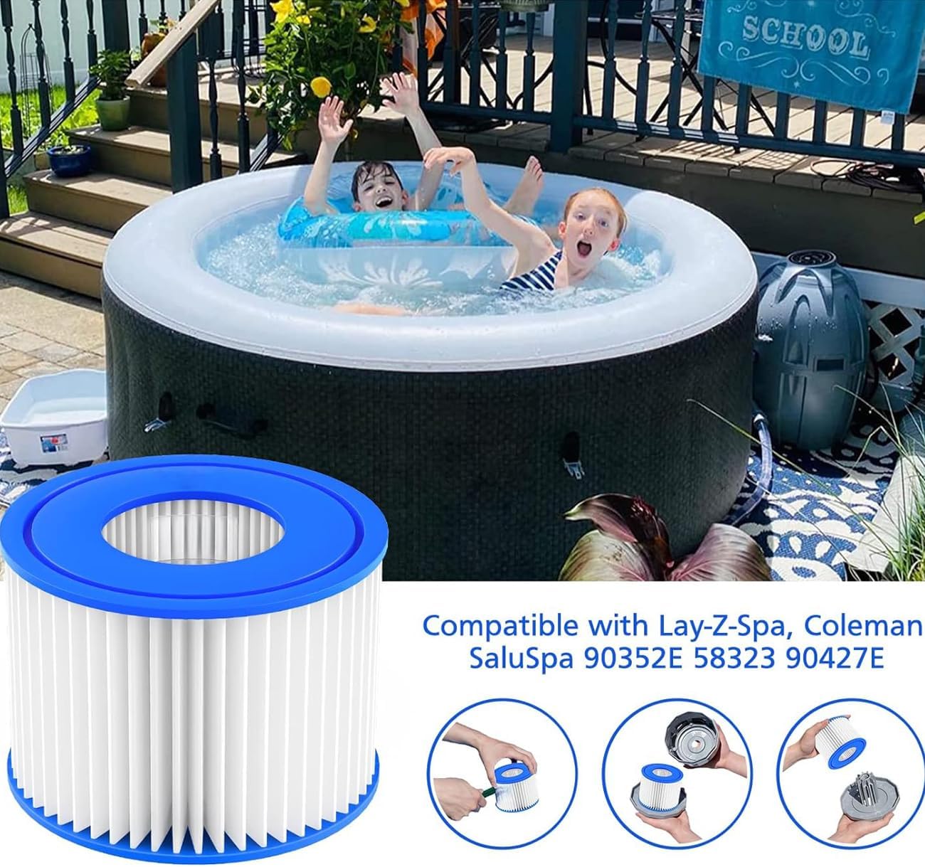 Hot Tub Filter for Bestway Fil - Basin Mixer Cartridge incelemesi ve fiyatı